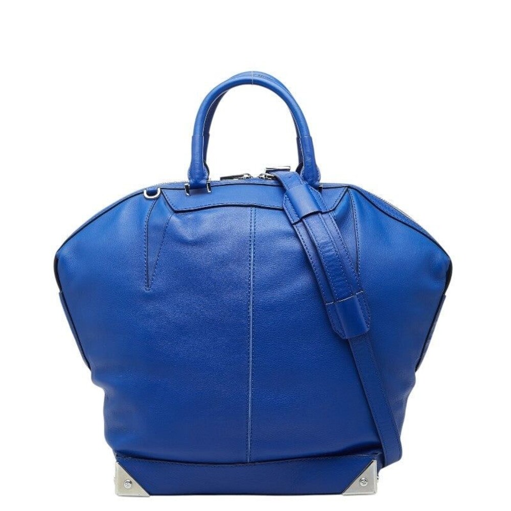 Alexander Wang Leather Shoulder Bag Blue